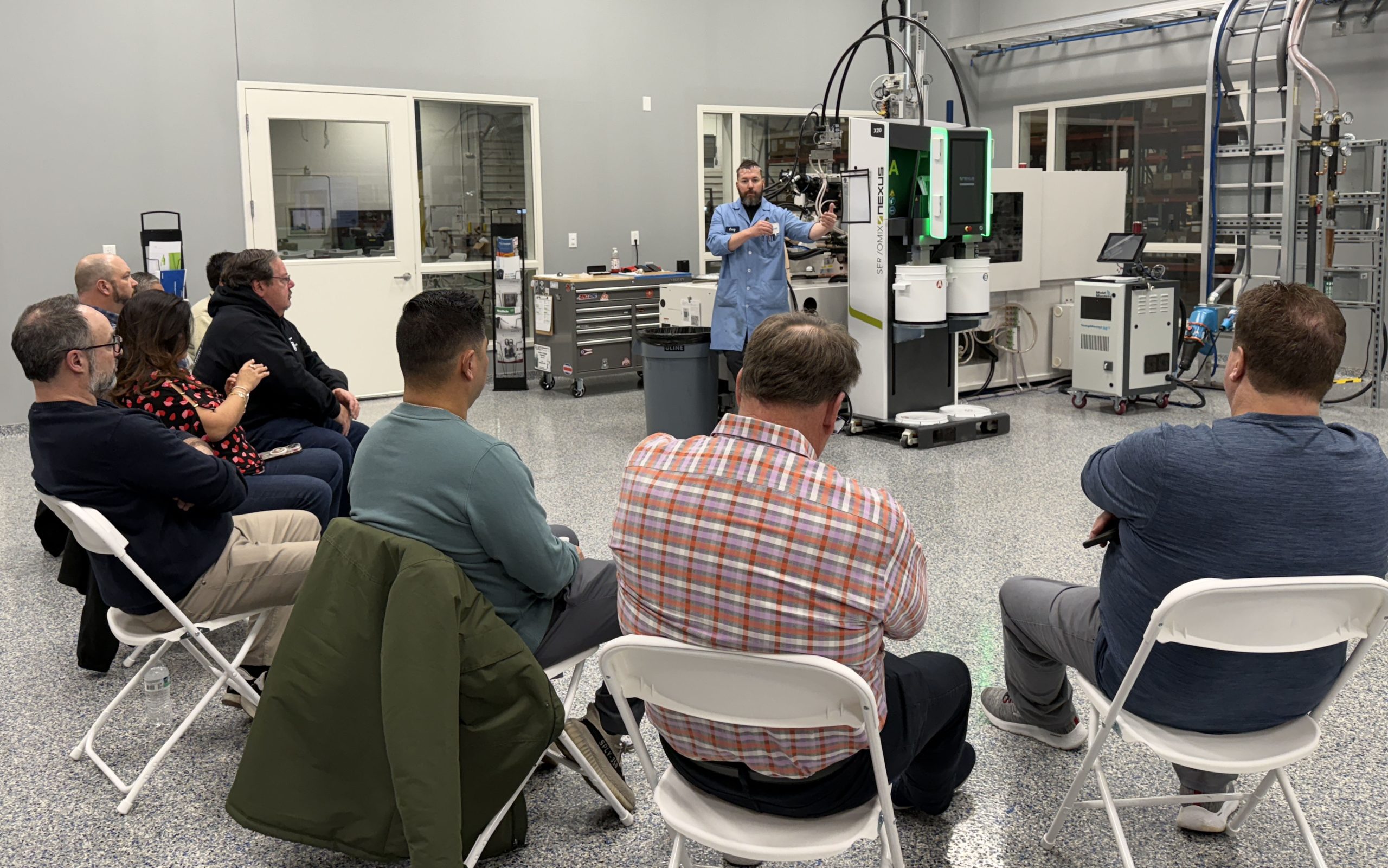 Photograph of Craig Teaching
